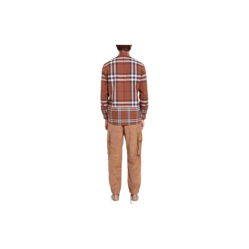 Burberry Tartan Motif Cotton Shirt-3