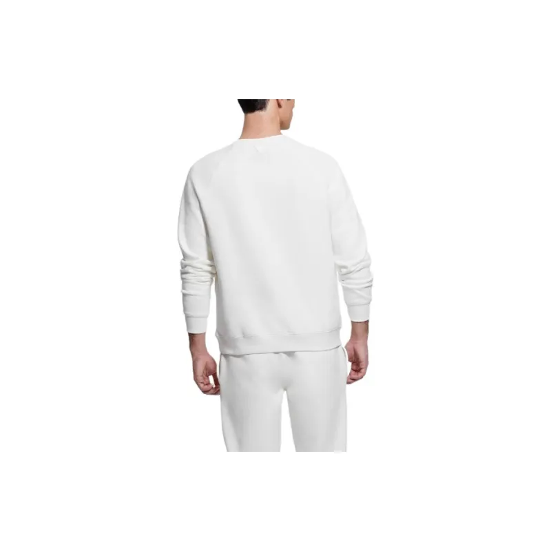 GUESS Eco Aldwin Logo Sweatshirt Sweatshirt Men's White-2