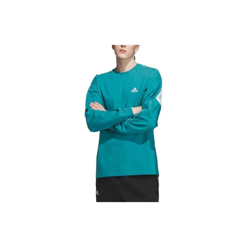Adidas T-Shirts Unisex Dark Lake Green-6