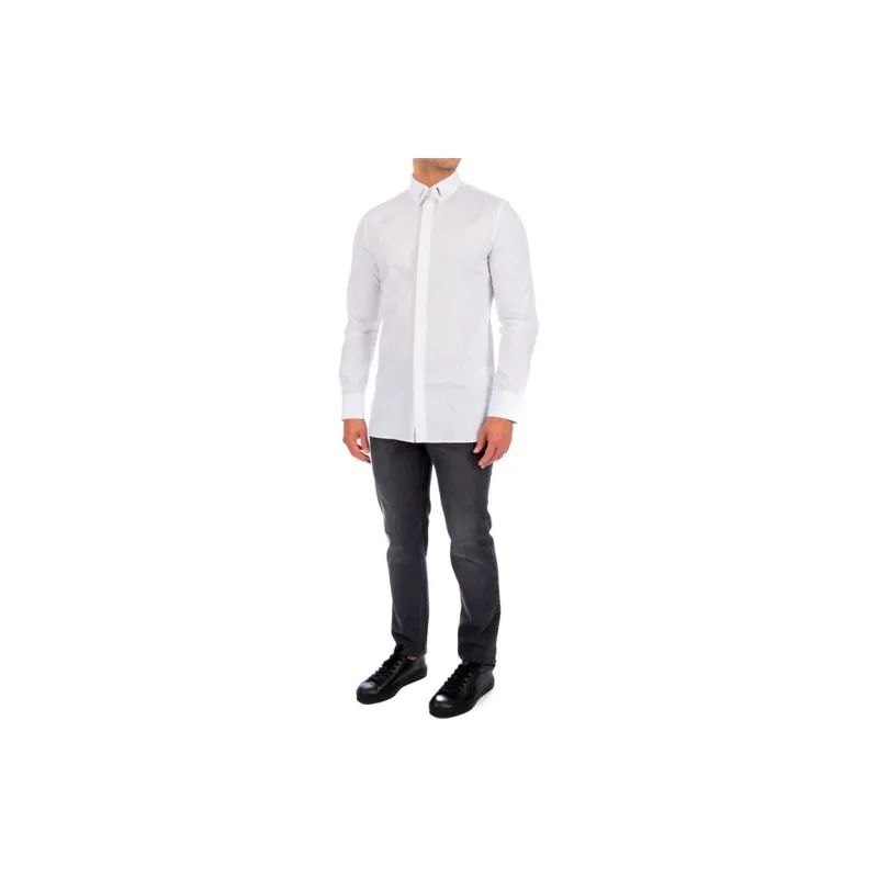 Givenchy Shirts Men White-5