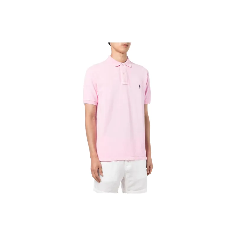 Polo Ralph Lauren Polo Shirts Men Pink-2