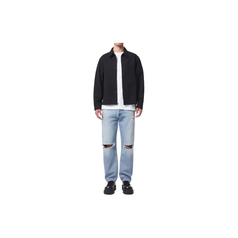 AGOLDE Mid Rise Distressed Jeans-3