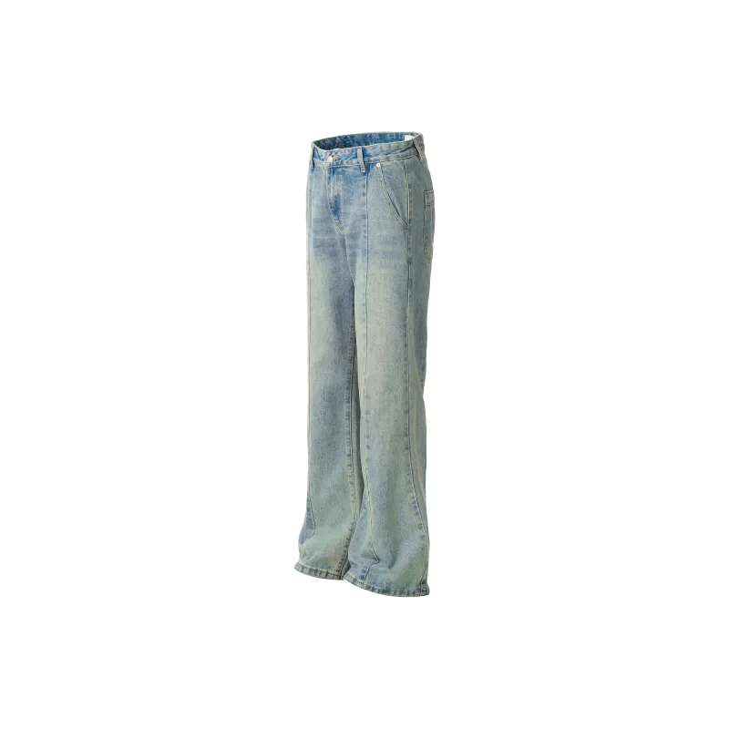 GBXM Jeans Unisex Washed Blue-1