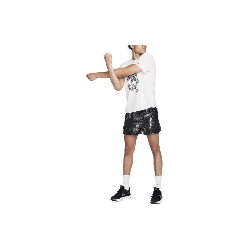 Nike Brief Lined Running Shorts Sports Shorts Men's Black-1