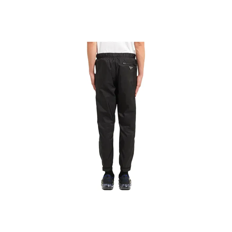 PRADA FW22 Knitted Sports Pants Men's Black-2