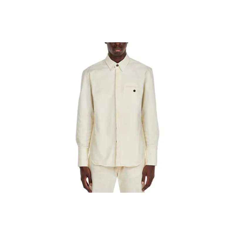 FERRAGAMO FW23 Shirt Men's White-2