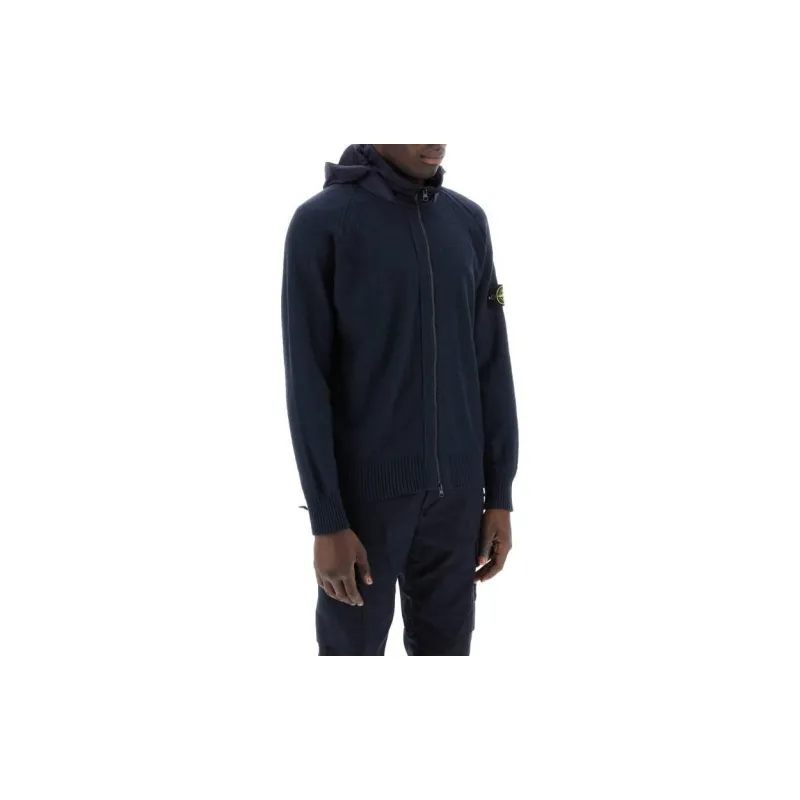 STONE ISLAND Jackets Coats Men's Dark Blue-1