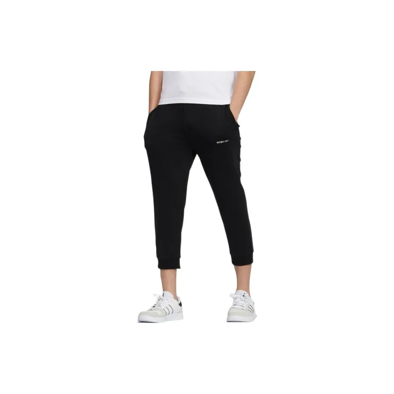 Adidas Neo Slim Fit Pants Moderate Sports Pants All Men's Black-1