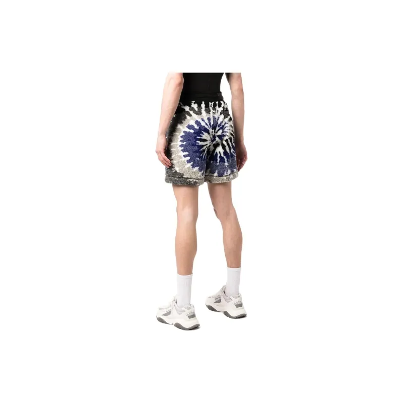 AMIRI Tie Dye Polar Fleece Shorts-2