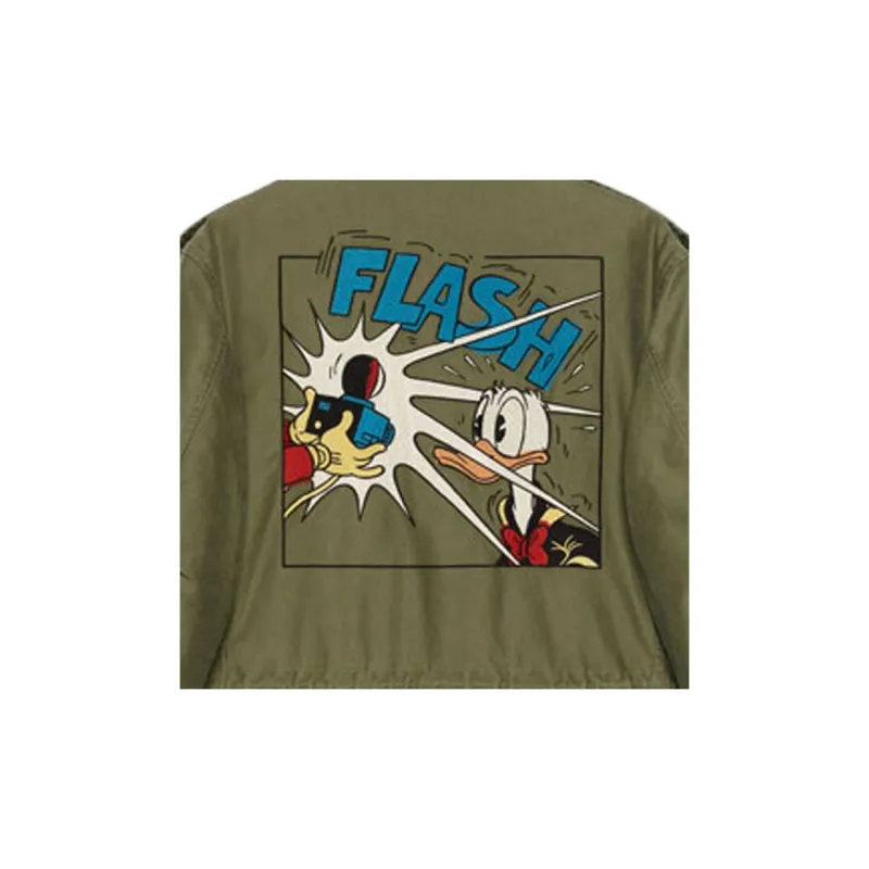 GUCCI X Disney Donald Duck Eco Washed Jacket-2