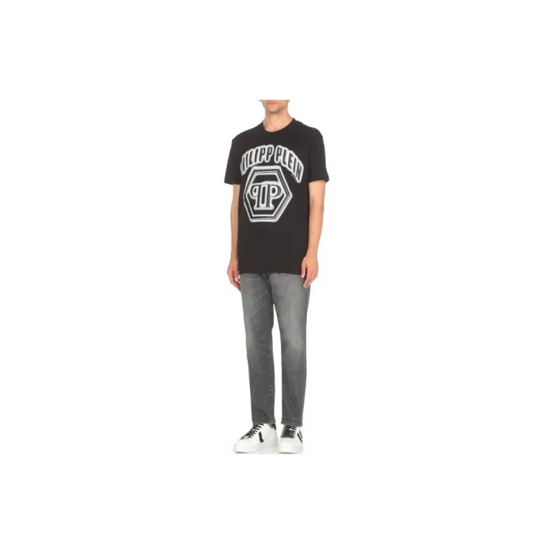 PHILIPP PLEIN Round Neck Ss T Shirt-1