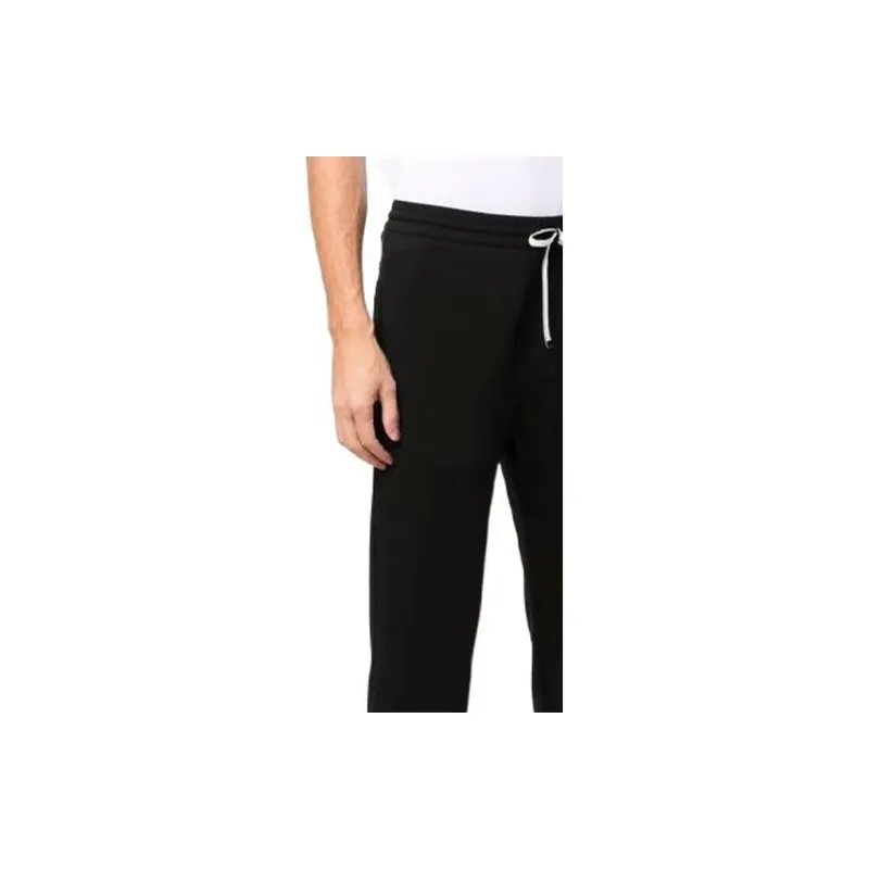 EMPORIO ARMANI Drawstring Logo print Track Pants-4
