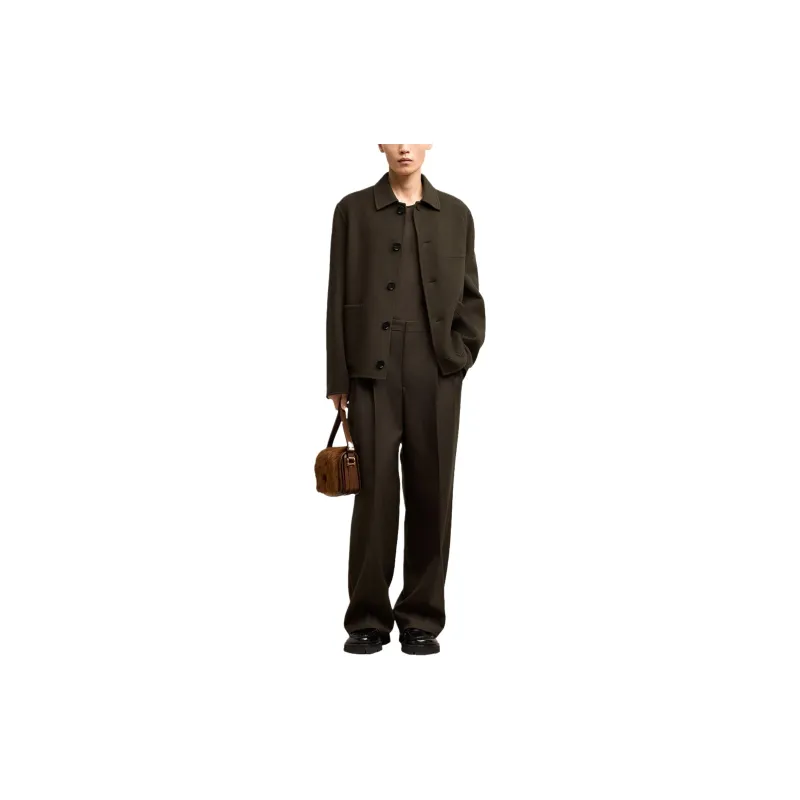 AMIPARIS Boxy Wool cashmere Blend Jacket-1