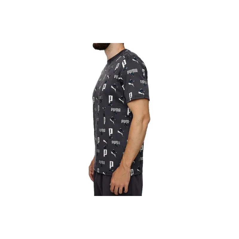 PUMA x THE SMURFS T Shirt Men's Black-3