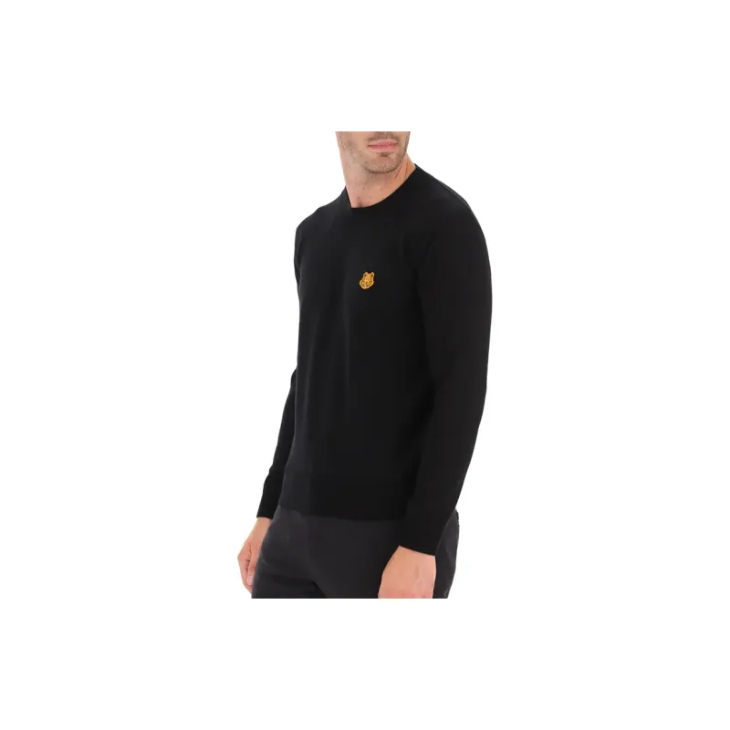 KENZO Tiger Patch Wool Jumper-6