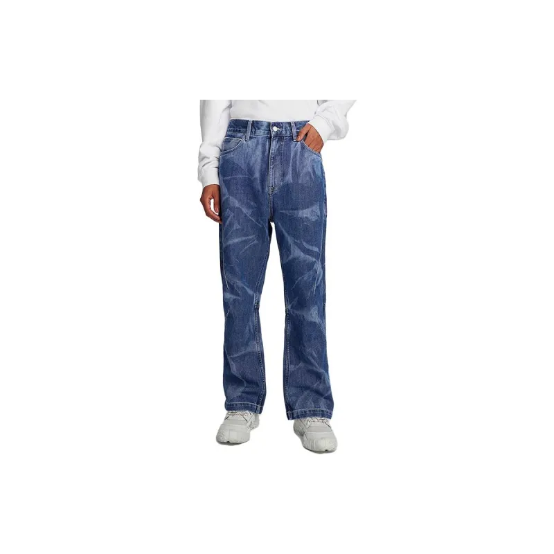 Lee x ROARINGWILD Jeans Unisex Medium Dark Blue-3