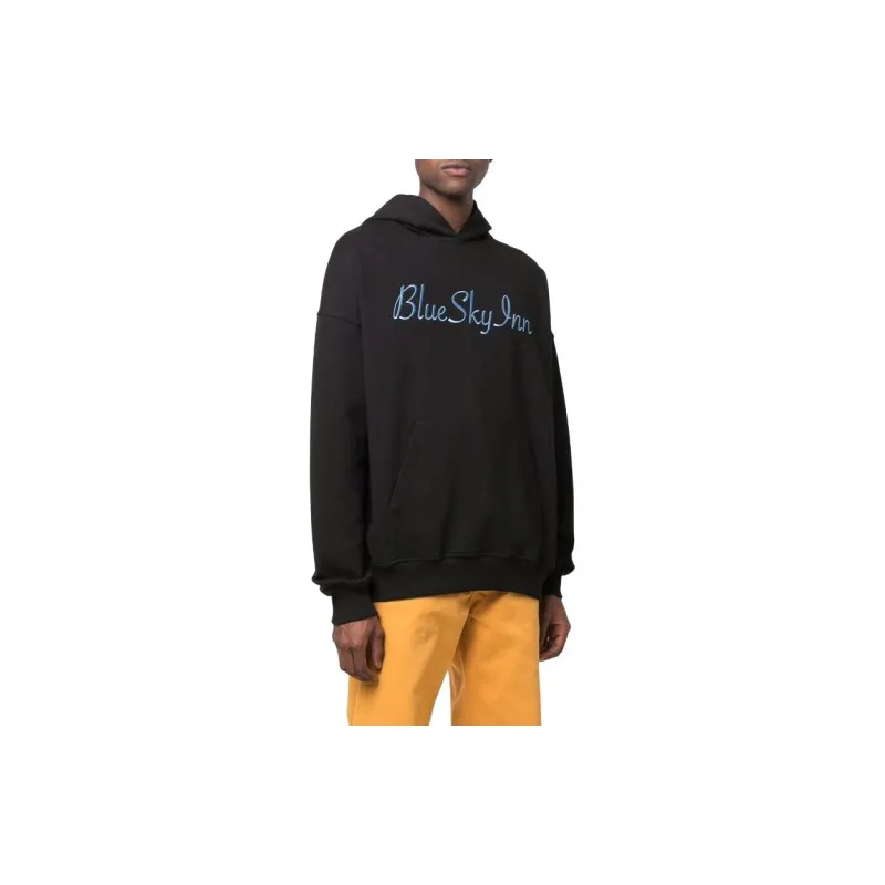 Blue Sky Inn Logo print Pullover Hoodie-3