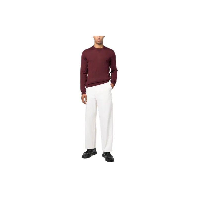 EMPORIO ARMANI Sweaters Men Burgundy-1
