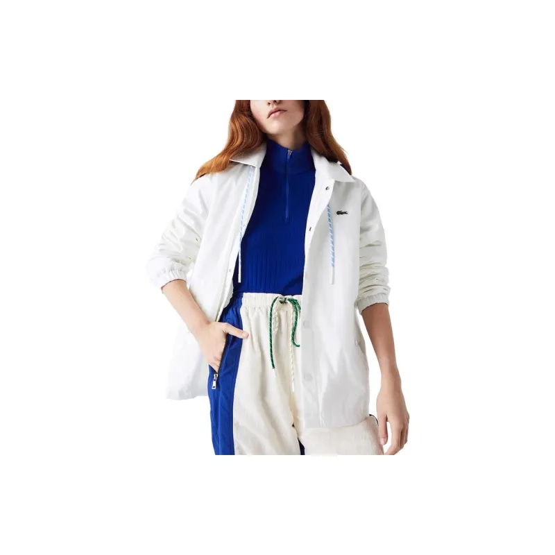 LACOSTE Jackets Unisex White-1