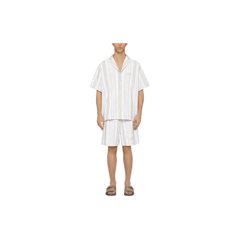 Givenchy Striped Short Sleeve Shirt-1
