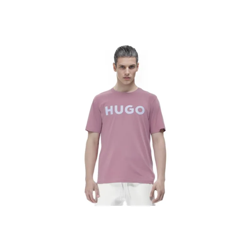 HUGO BOSS T Shirts Men Dusty Pink-3
