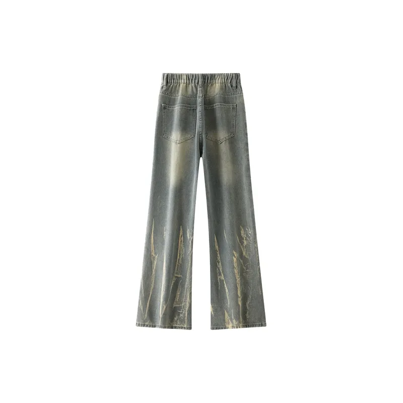 Qnxeey Jeans Unisex-7