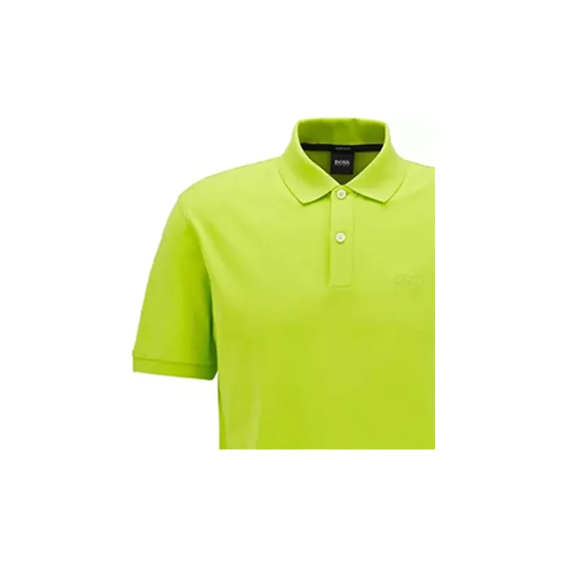 HUGO BOSS Polo Shirts Men Yellow-4