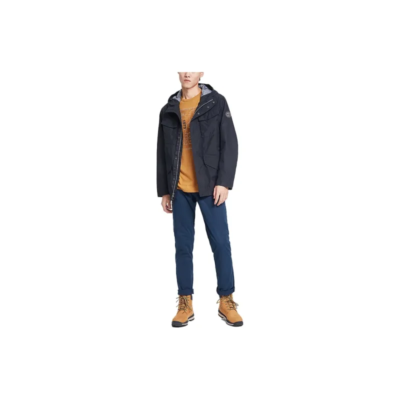 Timberland Jackets Coats Men's Black-1