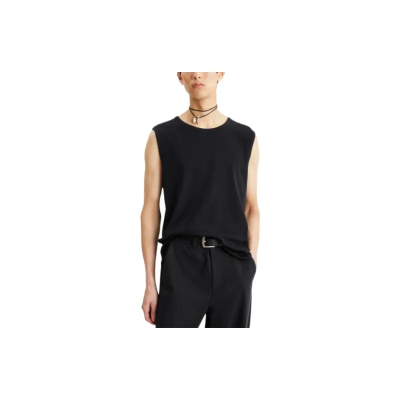 HOLZWEILER Tank Tops Men's Black-2