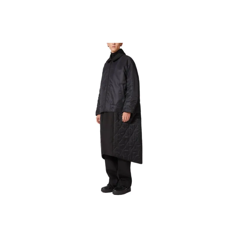 Valentino Coats Men Black-3