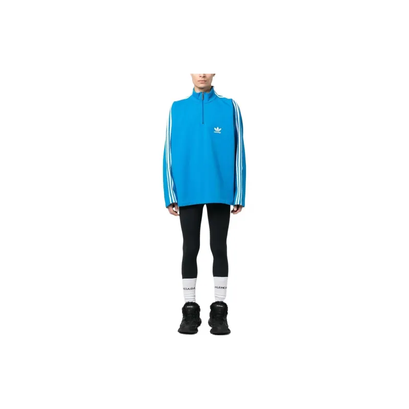 Balenciaga Sweatshirts Men Blue-1