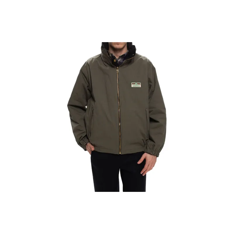 GUCCI Reversible Zip up Jacket-5