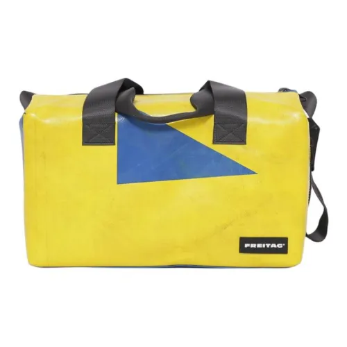 FREITAG Handbags Bright Yellow With Blue Accents