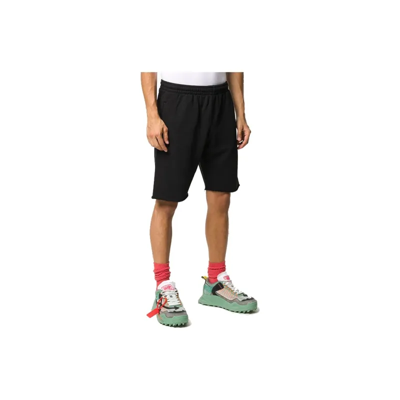OFF WHITE FW20 Casual Shorts Men Black-3