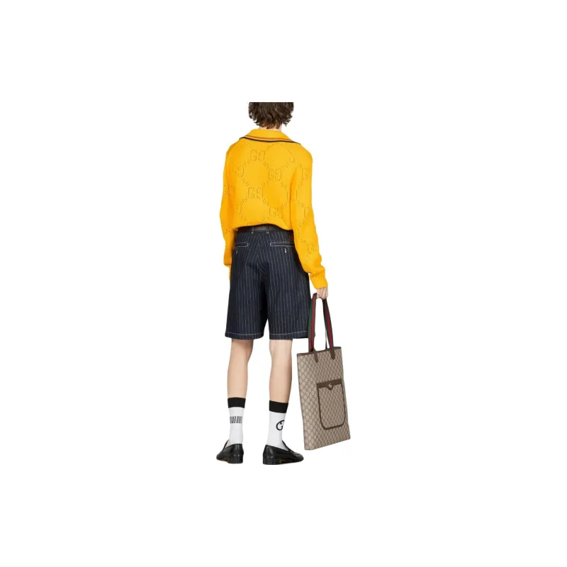 GUCCI SS23 Sweater Men's Canary Yellow-3