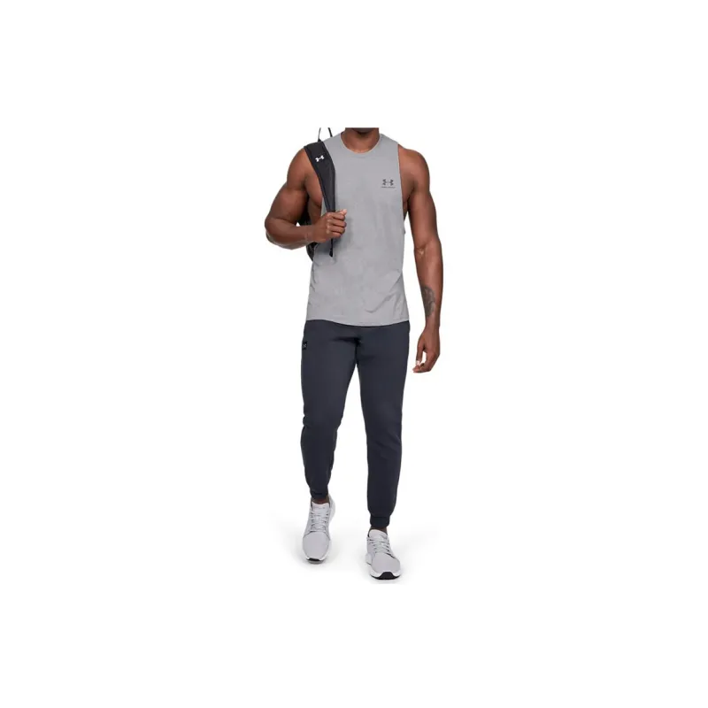 Under Armour Sportstyle Tank Tops Men's Gray-2