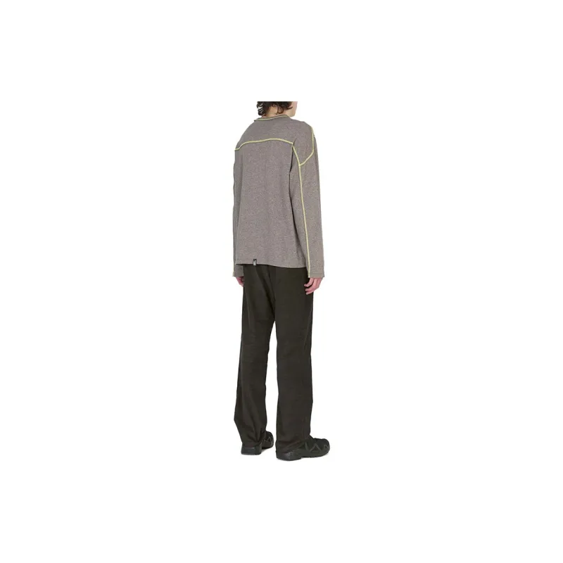 AFFIX Long-Sleeved T-Shirt Men's Gray-3