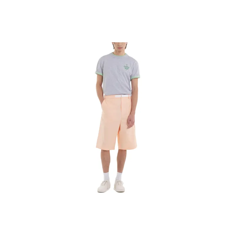 Maison Kitsune T Shirts Unisex Gray-2