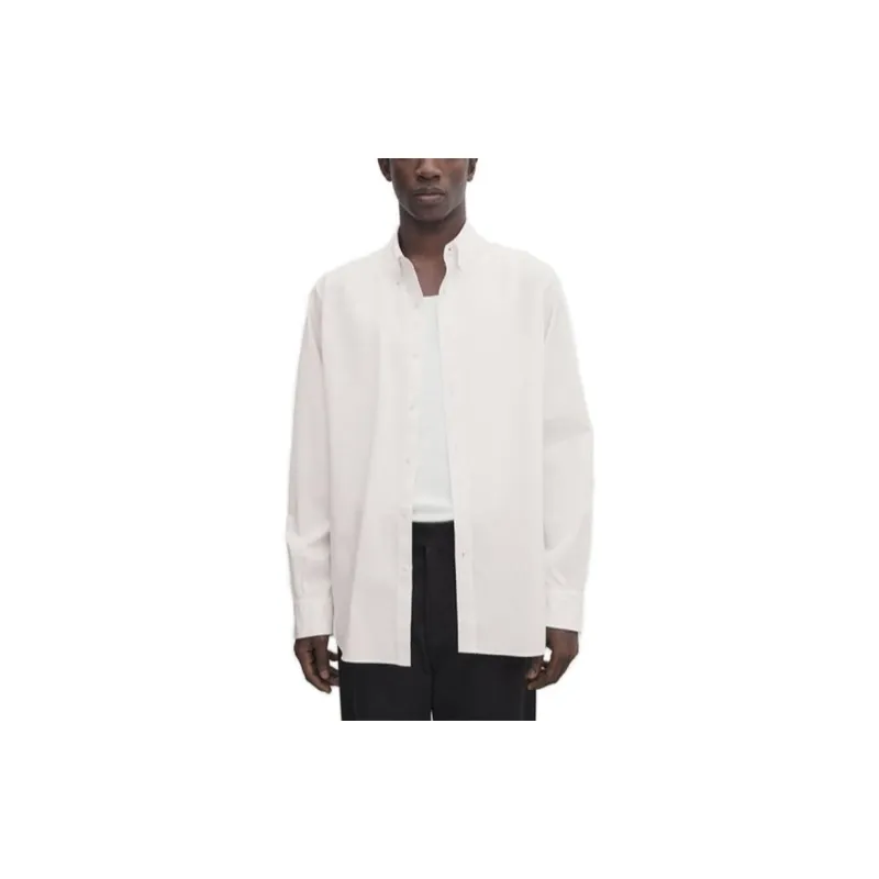 Massimo Dutti Shirts Men White-2