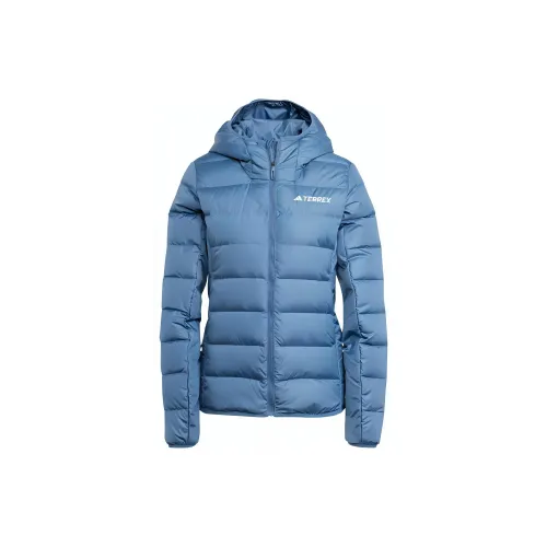 Adidas Terrex Down Jackets Women's Light Blue