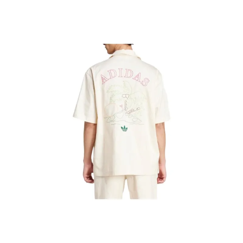 Adidas Originals Shirt Men's White-2