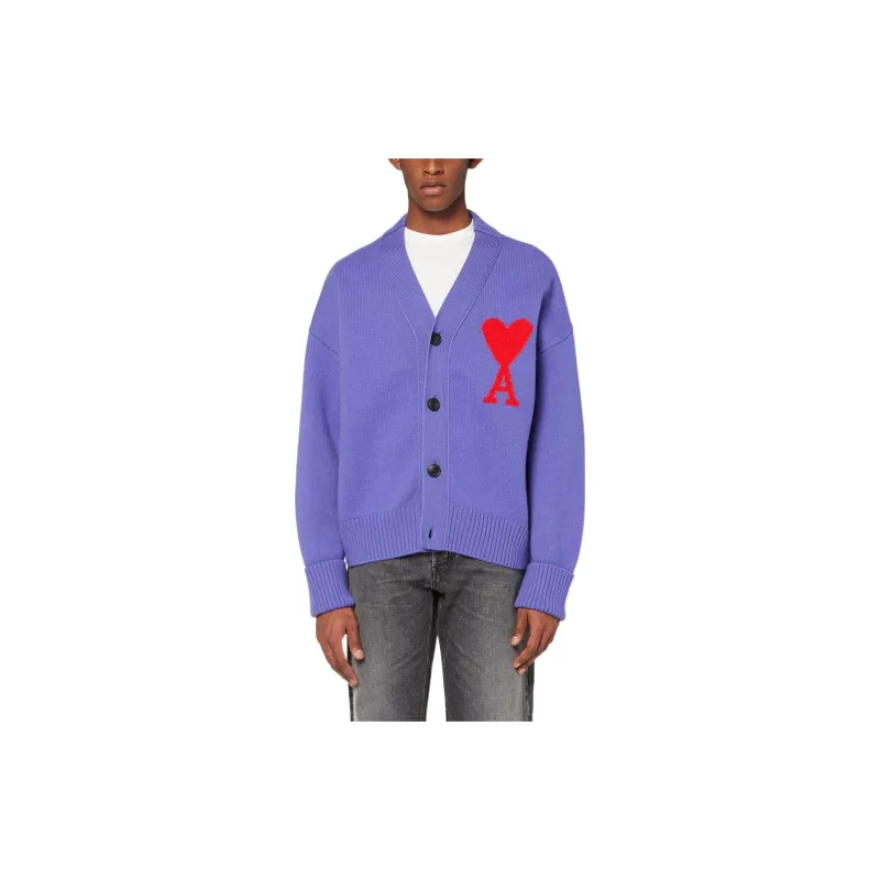 AMIPARIS Sweaters Men Purple-1