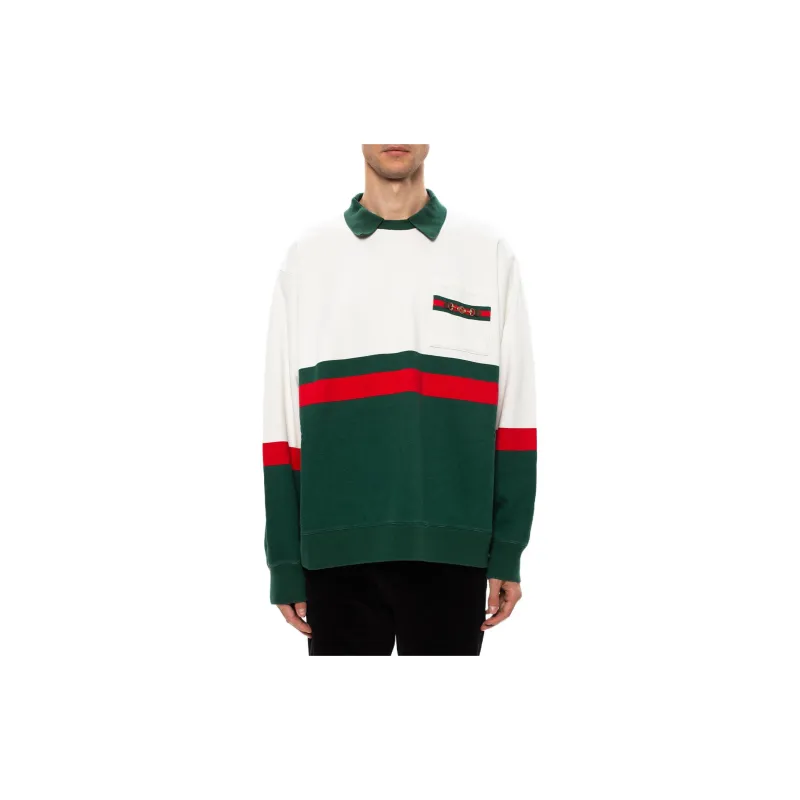 GUCCI Polo Shirts Men Green-2