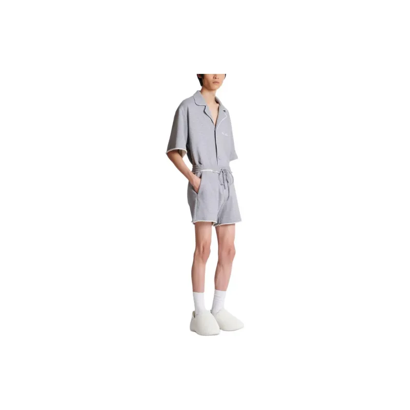 BALMAIN Logo Signature Jersey Shorts-3