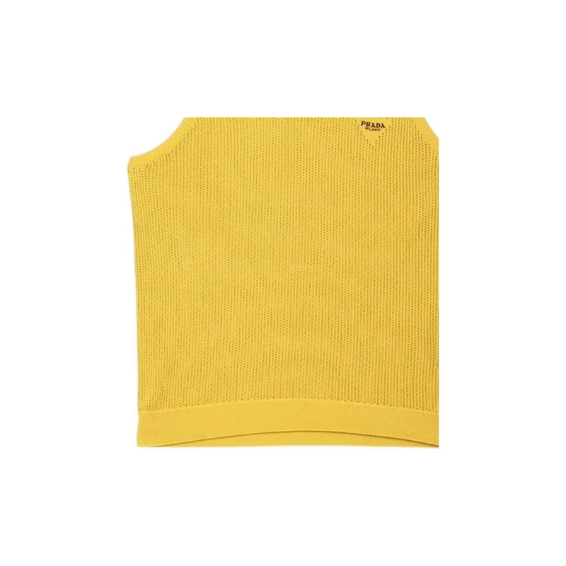 PRADA Tank Tops Men Yellow-4