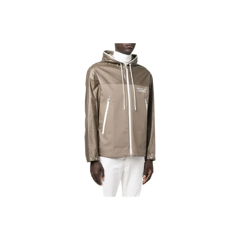 Moncler Jackets Men Khaki-2