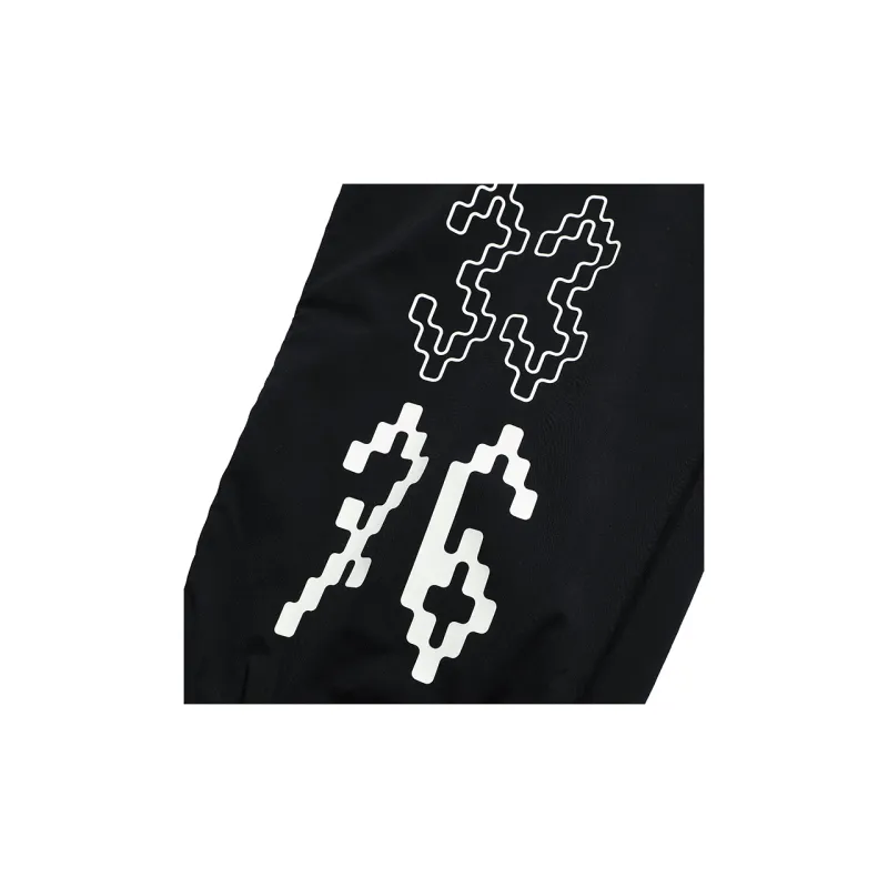 Marcelo Burlon X FILA FUSION MARCELO BURLON Casual Pants Women's Pitch Black-4