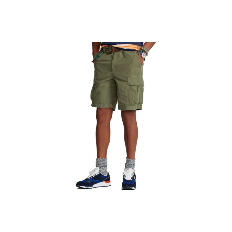 Polo Ralph Lauren Cargo Shorts Men Green-2