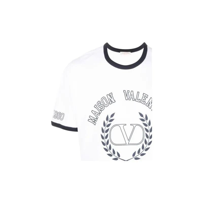 Valentino T Shirts Men White-5