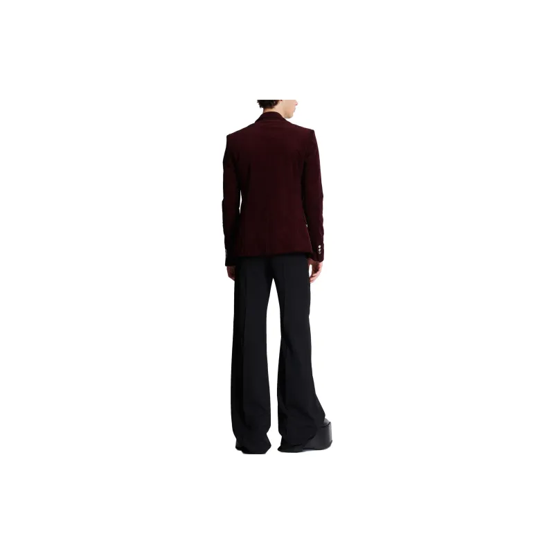 BALMAIN Double Breasted Corduroy Blazer-2